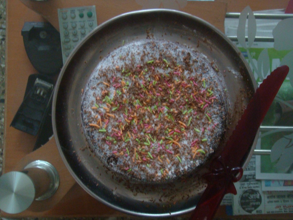 Cake made by Gauri and decorated by Tanvi.JPG